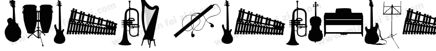 MUSICA PSICODELICA字体转换